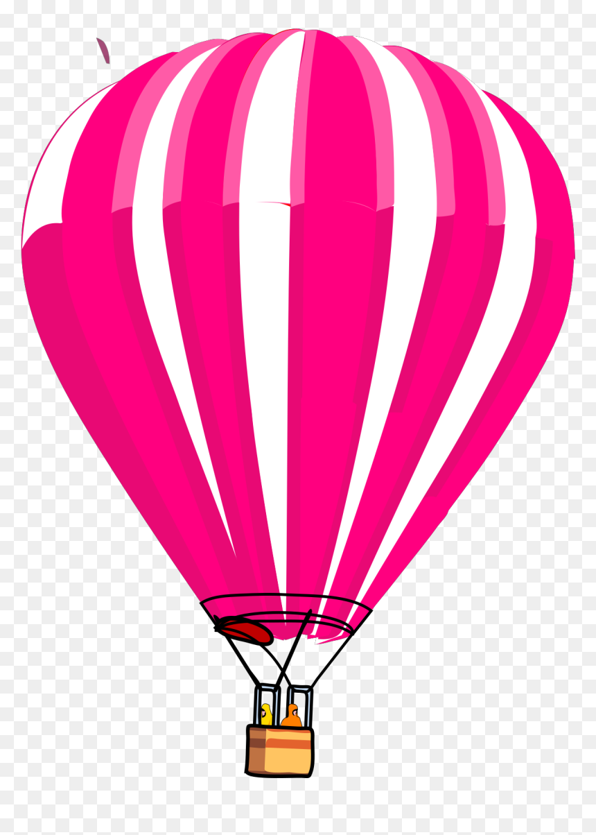 Hot Air Balloon Vector Png, Transparent Png - hot air balloon clipart png