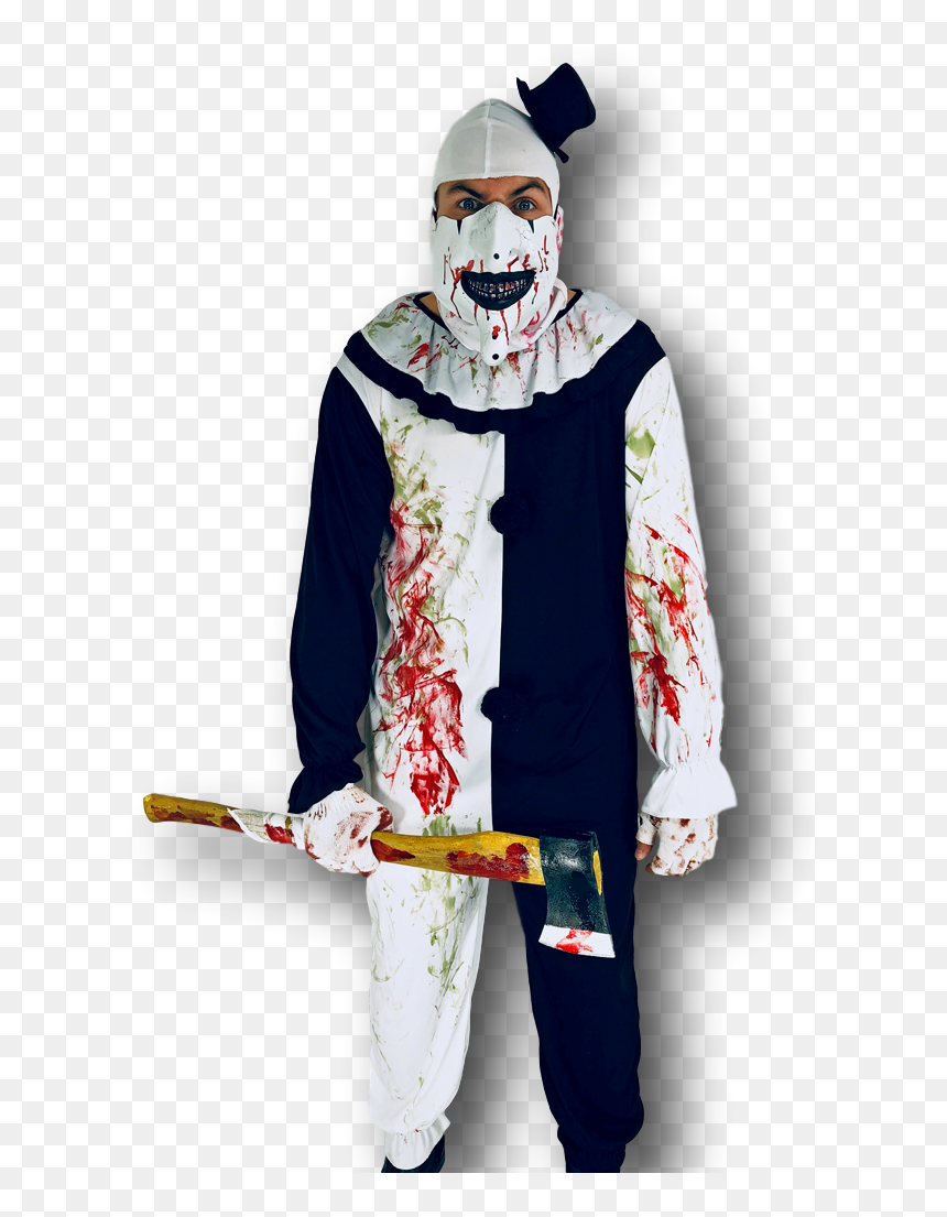 Art The Clown Costume, HD Png Download - scary clown png
