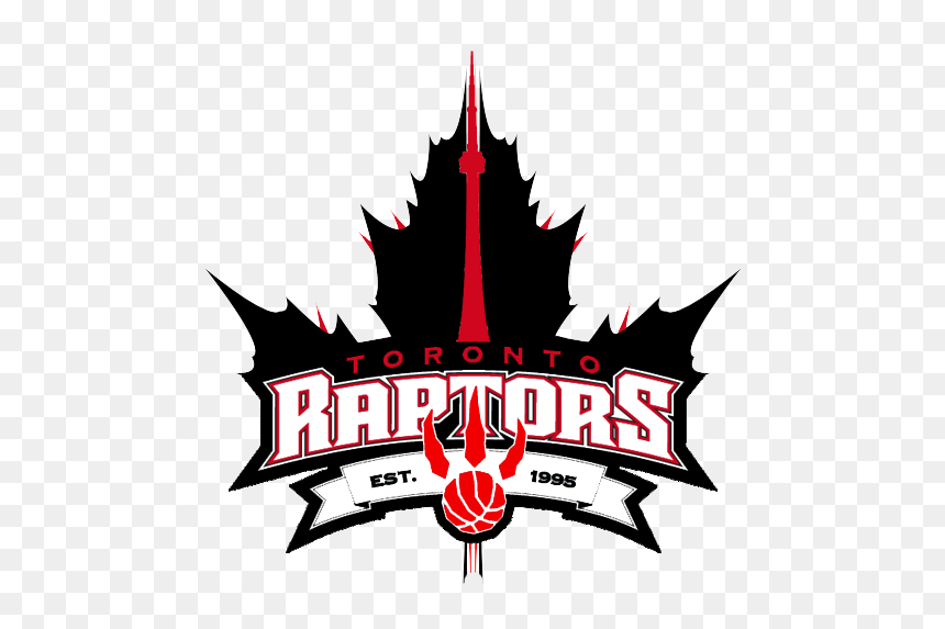 Toronto Logo Nba Raptors Tree Hd Image Free Png - Toronto Raptors Logo Design, Transparent Png - raptors logo png