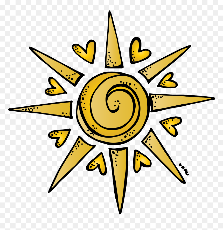 Drawing Clip Art - Melonheadz Sun Clipart, HD Png Download - sun drawing png