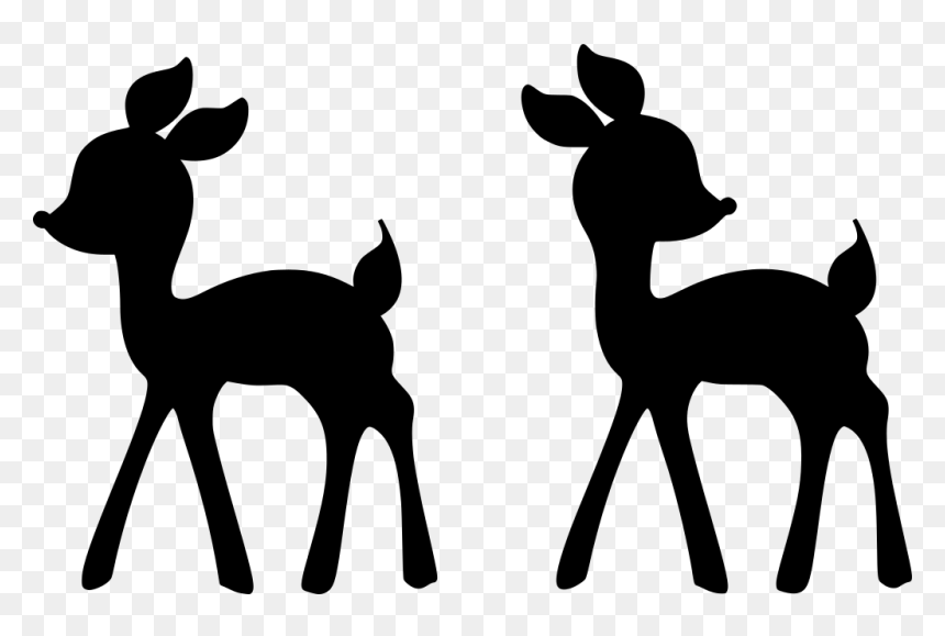 Cartoon Roe Deer, HD Png Download - fawn png