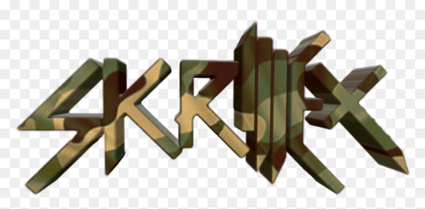 Skrilex Camuflaje - Wood, HD Png Download - skrillex logo png