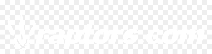 Raptors Com Logo Black And White - Johns Hopkins Logo White, HD Png Download - raptors logo png