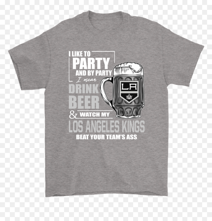 I Like To Drink Beer & Watch My Los Angeles Kings Ice, HD Png Download - los angeles kings logo png