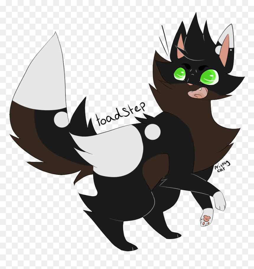 Toadstep Anime Cat, Cat Design, Warrior Cats, Warriors, - Warrior Cats Toadstep, HD Png Download - anime cat png