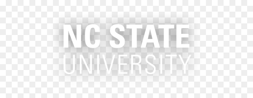 Nc State Logo Center - Monochrome, HD Png Download - nc state logo png