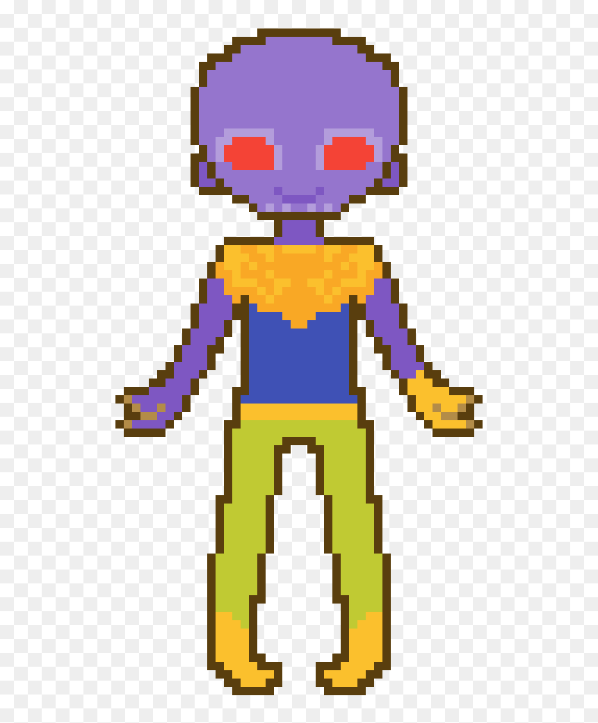 Flowey , Png Download - Minecraft Pixel Art Human, Transparent Png - flowey png