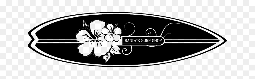 Custom Surfboard - Transparent Background Surfboard Clipart Png, Png Download - surfboard clipart png
