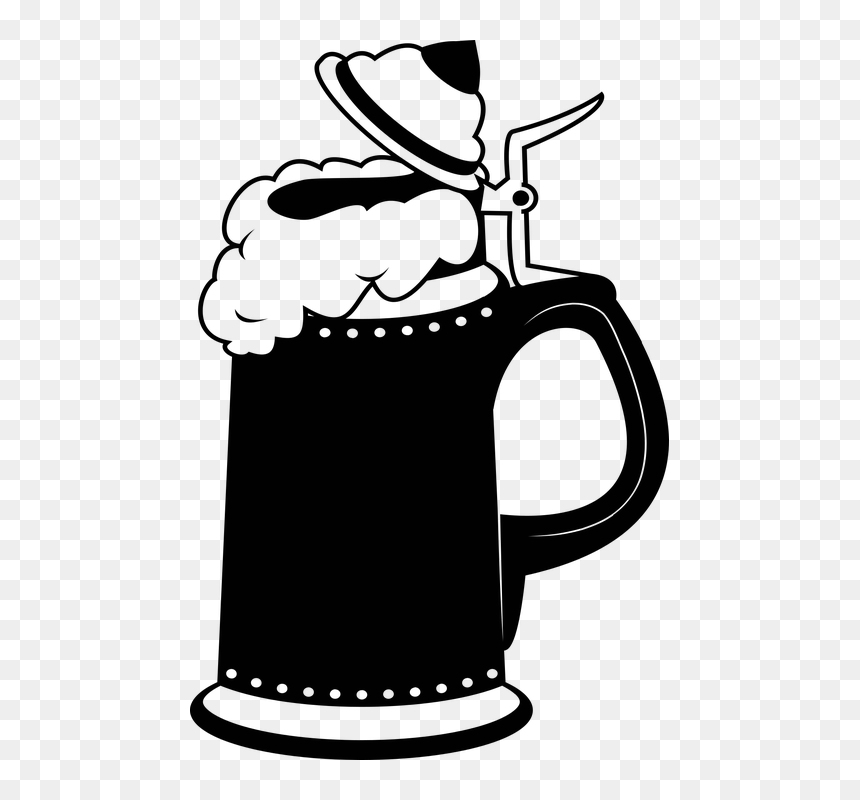 Beer Clipart German Beer - German Beer Stein Clipart, HD Png Download - beer clipart png