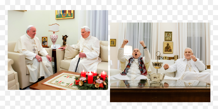 Pope Benedict Sistine Chapel, HD Png Download - buddy christ png