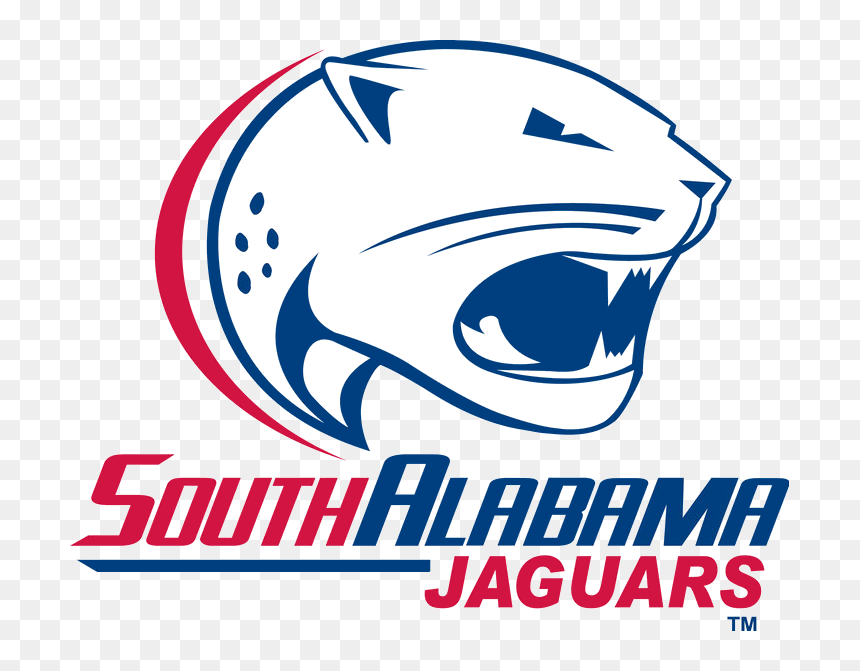 Southern Alabama Jaguars Logo, HD Png Download - ncaa football logo png