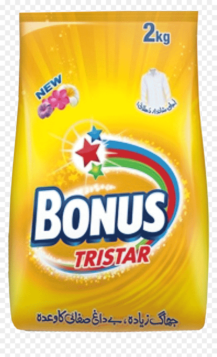 Bonus Washing Powder Tristar 2 Kg - Bonus Detergent Powder Tristar, HD Png Download - tristar pictures logo png