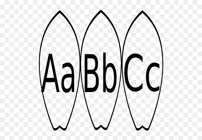 Clip Art, HD Png Download - surfboard clipart png