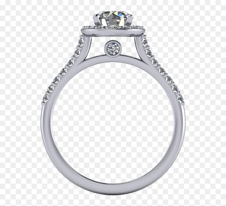 Engagement Ring , Png Download - Engagement Ring, Transparent Png - halo ring png