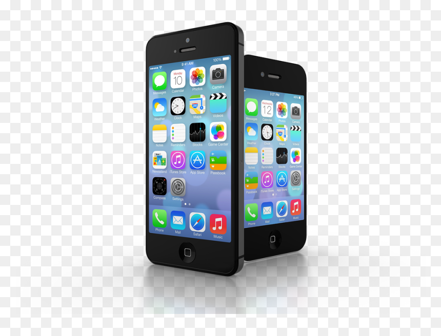 Iphone Clipart Device - Iphone First Apps Place, HD Png Download - iphone clipart png