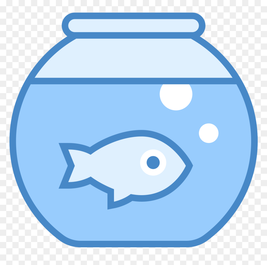 Fish Tank Icon Png Clipart , Png Download - Vector Fish Tank Icon, Transparent Png - fish icon png