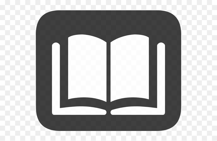 Transparent Background Book Icon White, HD Png Download - open book icon png