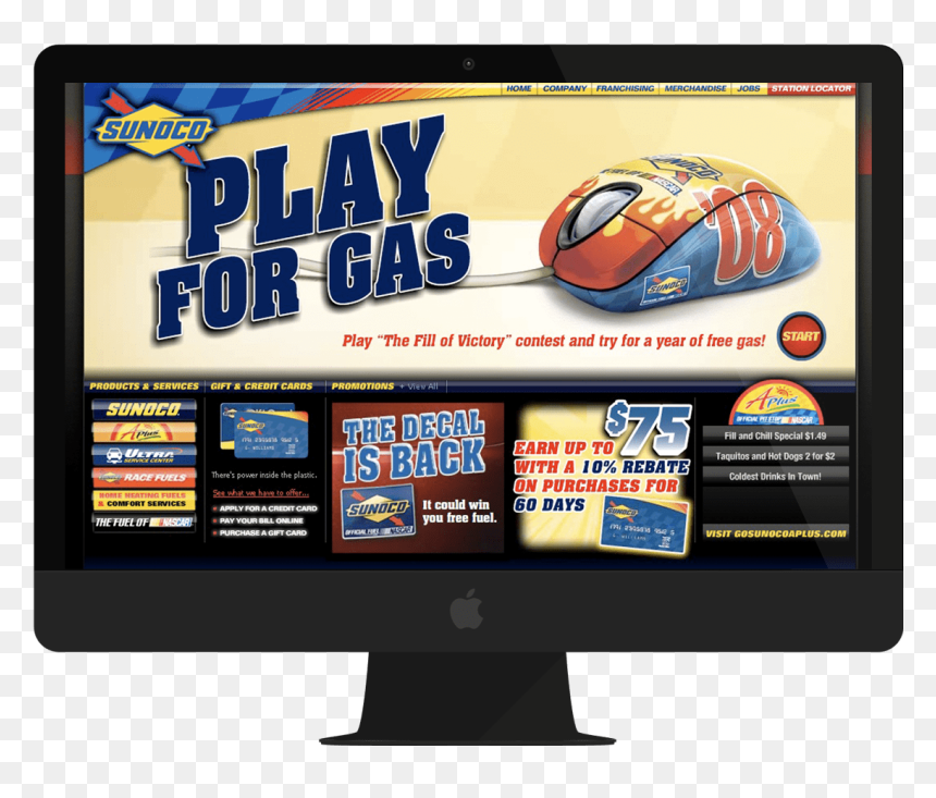 Led-backlit Lcd Display, HD Png Download - sunoco logo png