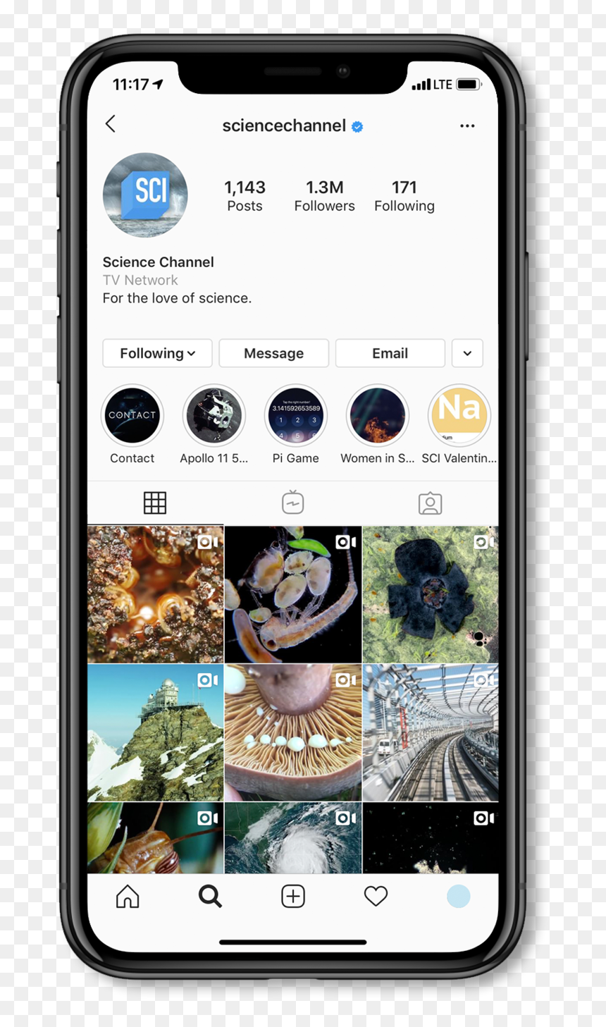 Science Channel Ig Home Phone, HD Png Download - phone .png