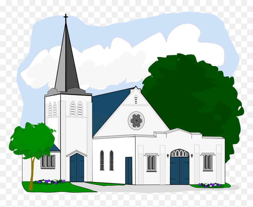 Church Building Clipart, HD Png Download - church building png