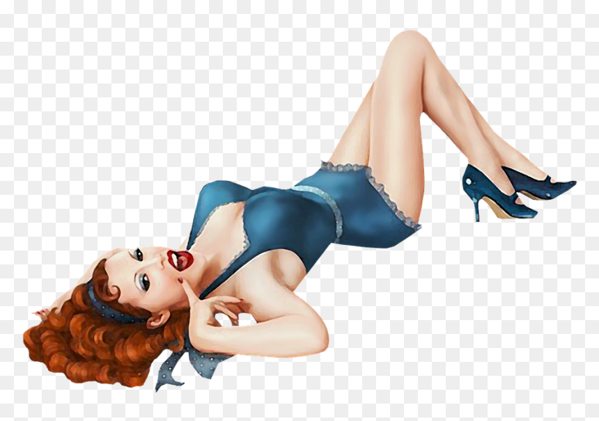 Jessica Dougherty Pin Up Art, HD Png Download - pinup girl png