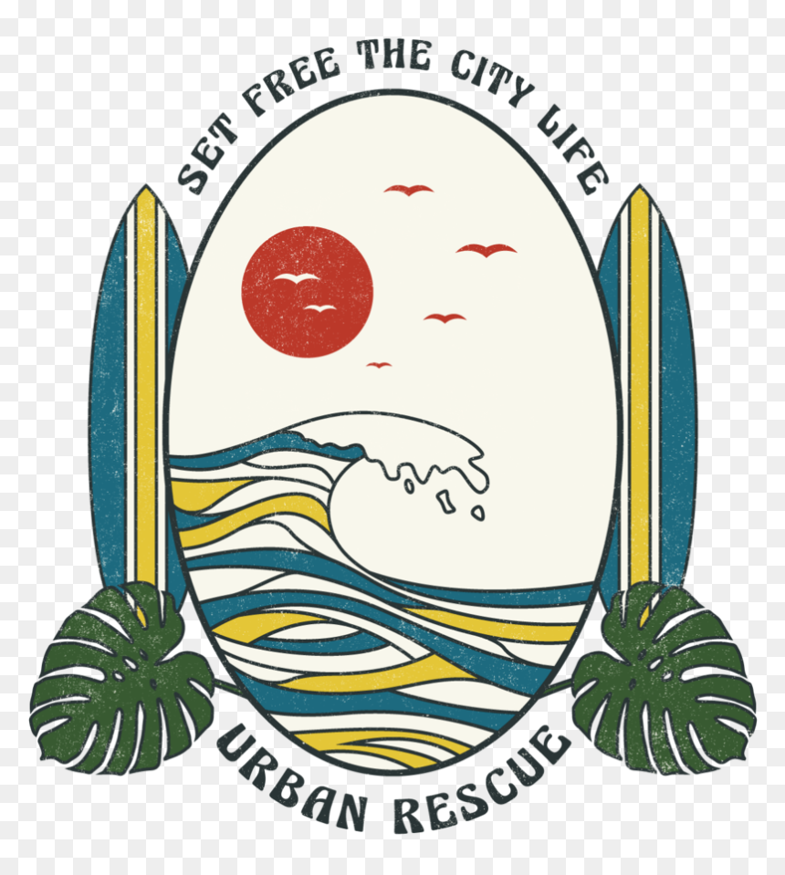 Ur-surfboard, HD Png Download - surfboard clipart png