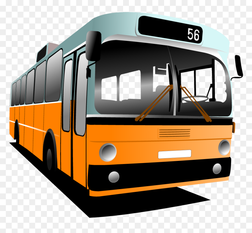 Bus Coach Royalty"src="data - Clip Art Public Bus, HD Png Download - bus clipart png