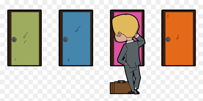 Clip Art, HD Png Download - cartoon door png