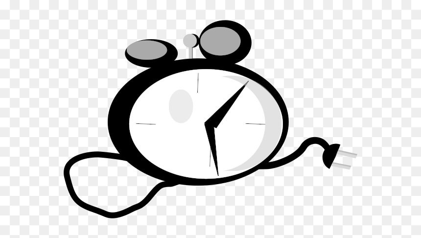 Alarm Clock - Alarm Clock Clip Art, HD Png Download - cartoon clock png
