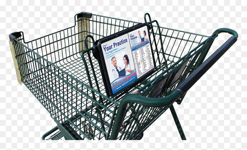 Shopping Cart Advertising, HD Png Download - grocery cart png