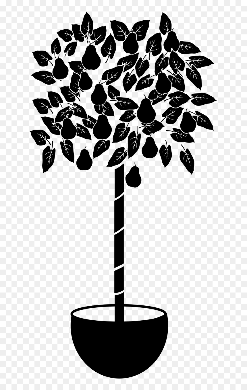 Silhouette, HD Png Download - topiary png
