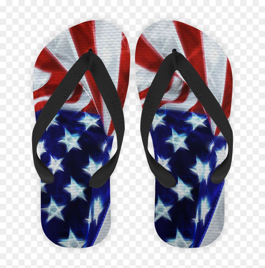 Chinelo Bandeira Usa De Lillyartsna - Chinelo Bandeira Eua, HD Png Download - bandeira eua png