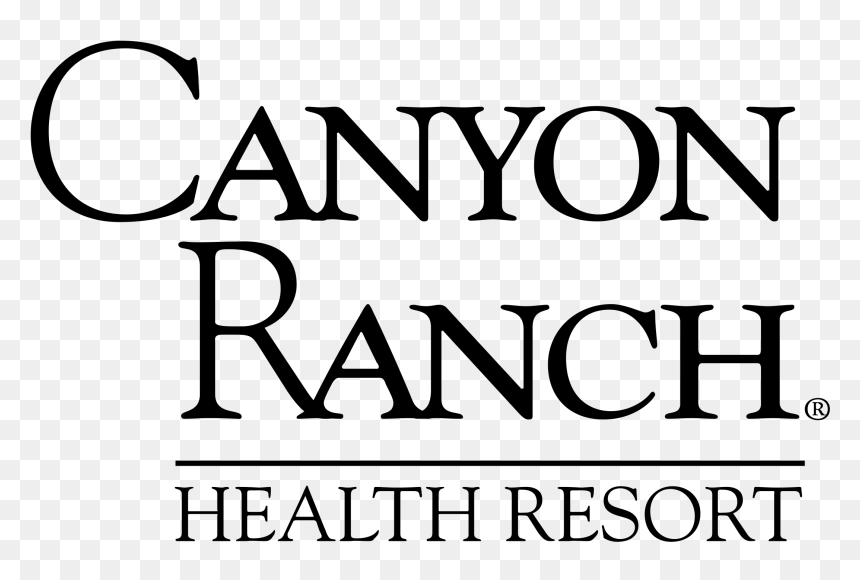 Canyon Ranch Logo Black And White - Canyon Ranch, HD Png Download - canyon png