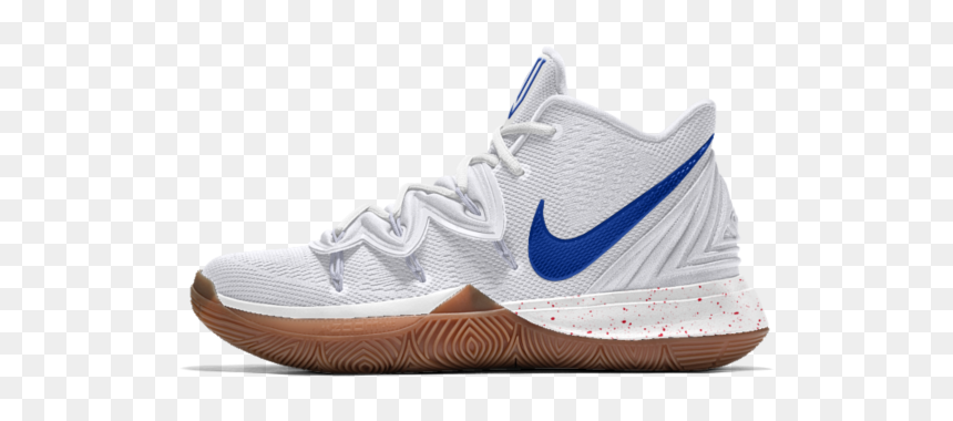 Kyrie 5 White And Blue, HD Png Download - kyrie png