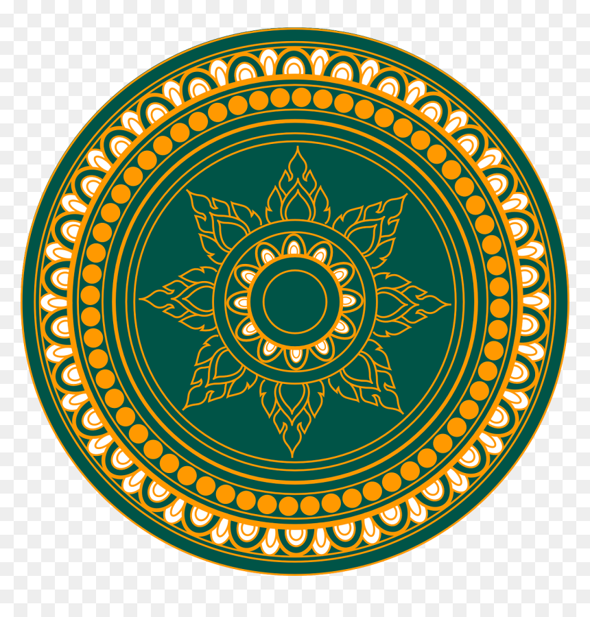 Thai Decoration, HD Png Download - decorative circle png