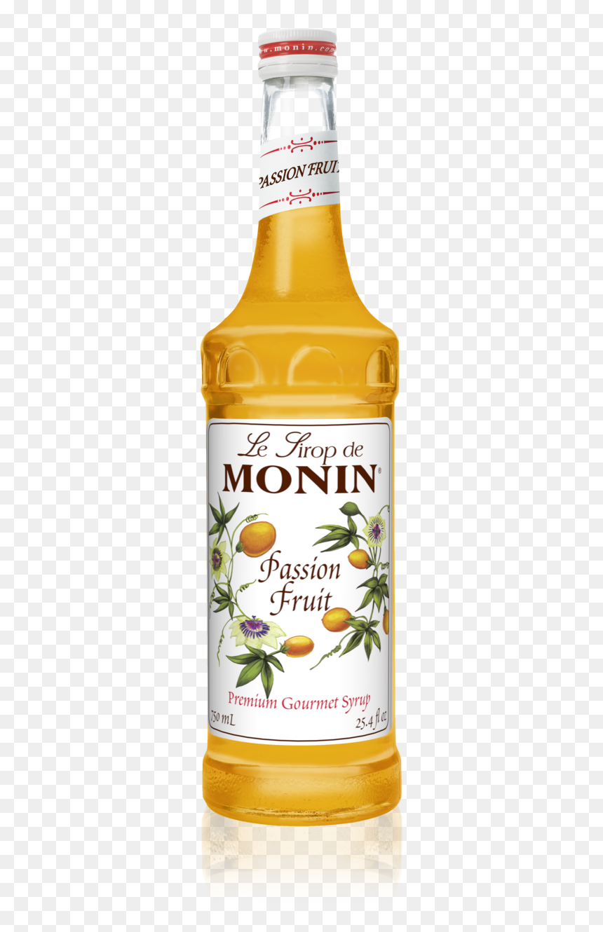 Monin Syrup Strawberry, HD Png Download - passion fruit png