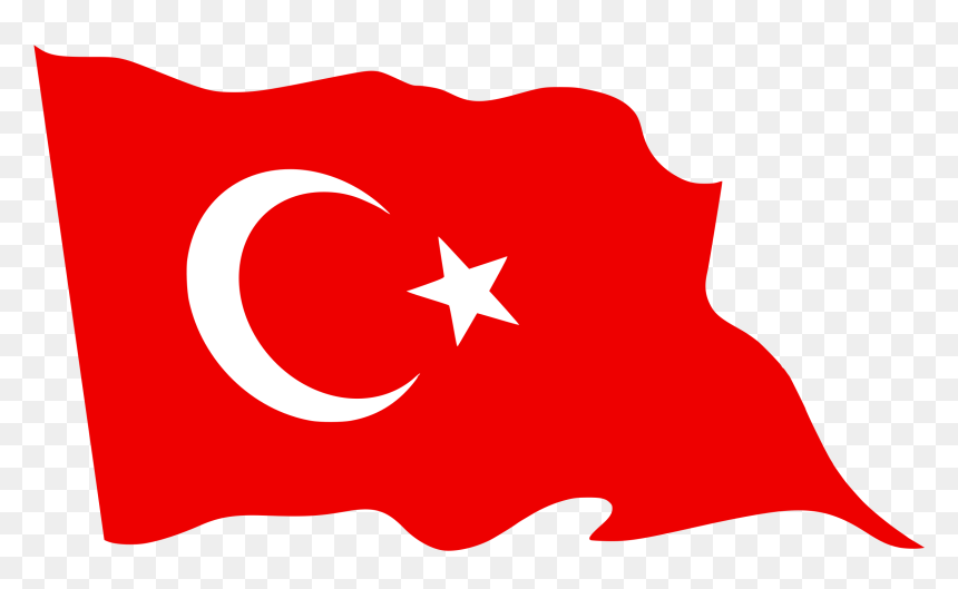 Turkey Flag Png Transparent Images - Çanakkale Martyrs' Memorial, Png Download - turkey flag png