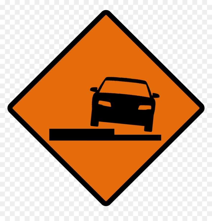 Indonesian Road Sign Temp 2b - Uneven Road Sign, HD Png Download - 2b png