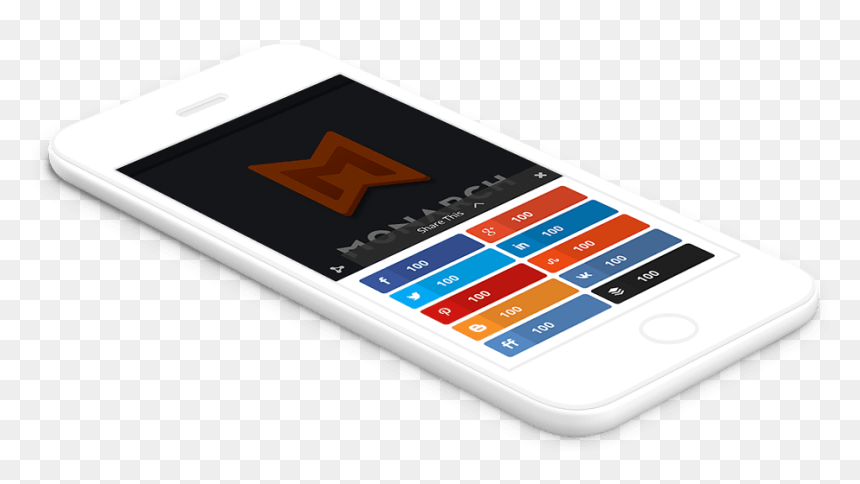Anadir Iconos Para Compartir En Redes Sociales Gracias - Responsive Web Design, HD Png Download - iconos redes sociales png