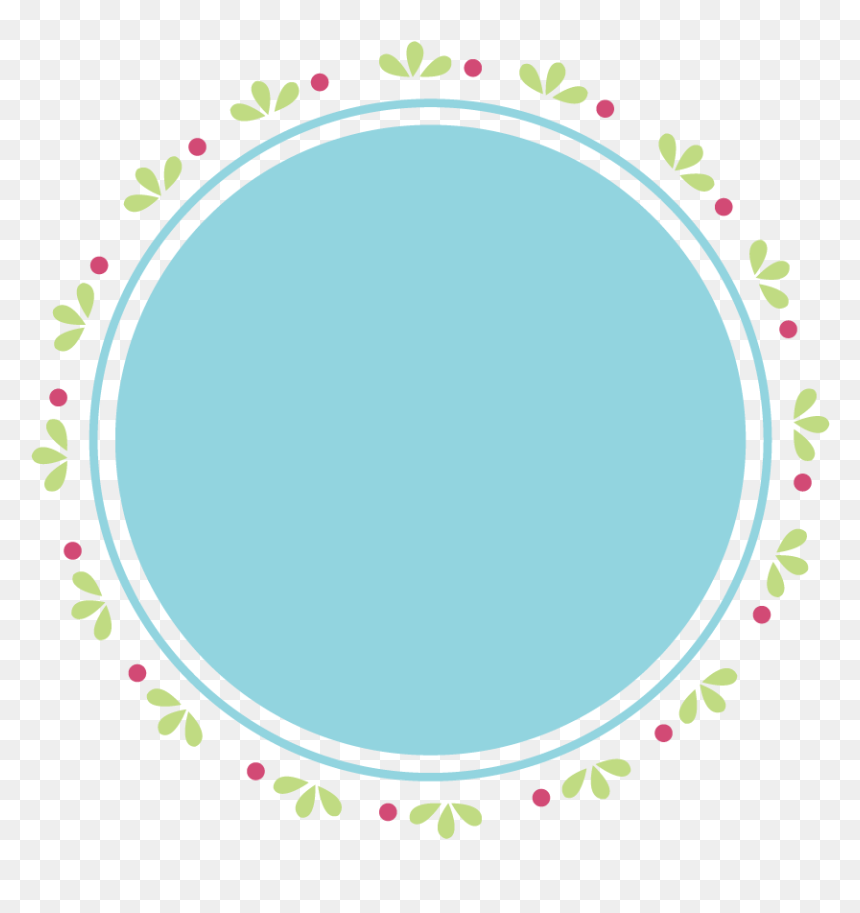 Borders And Frames, Frame Wreath, Border Design, Frame - Png Frame Design Circle, Transparent Png - moldura png para fotos