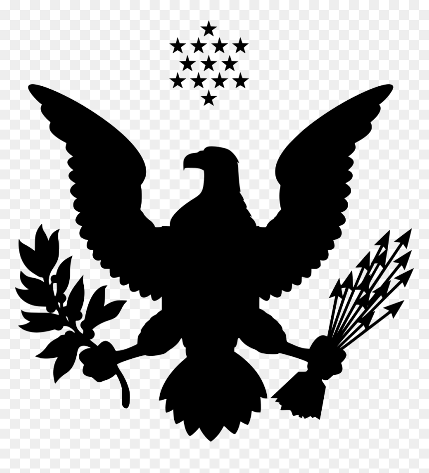 Transparent Eagle Clipart, HD Png Download - bandeira eua png