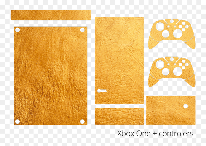 Golden Texture Xbox Skin Sticker, HD Png Download - skin texture png