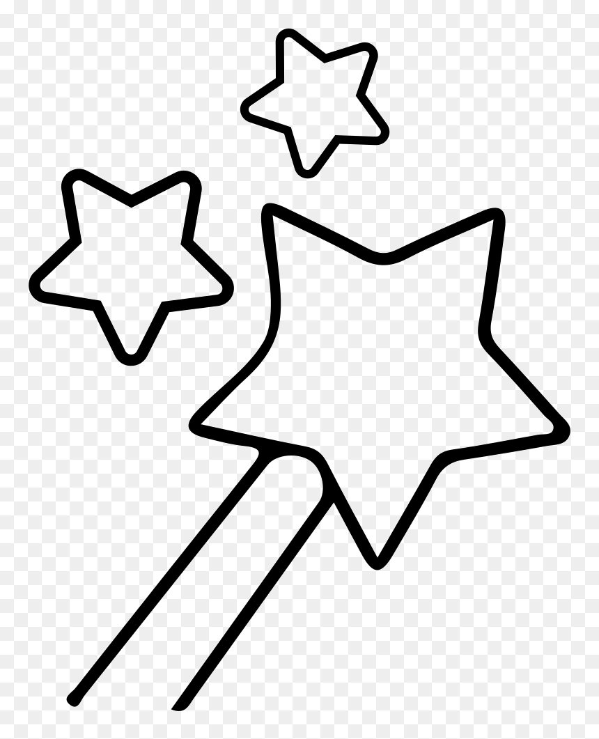 Stars - Drawing, HD Png Download - line of stars png