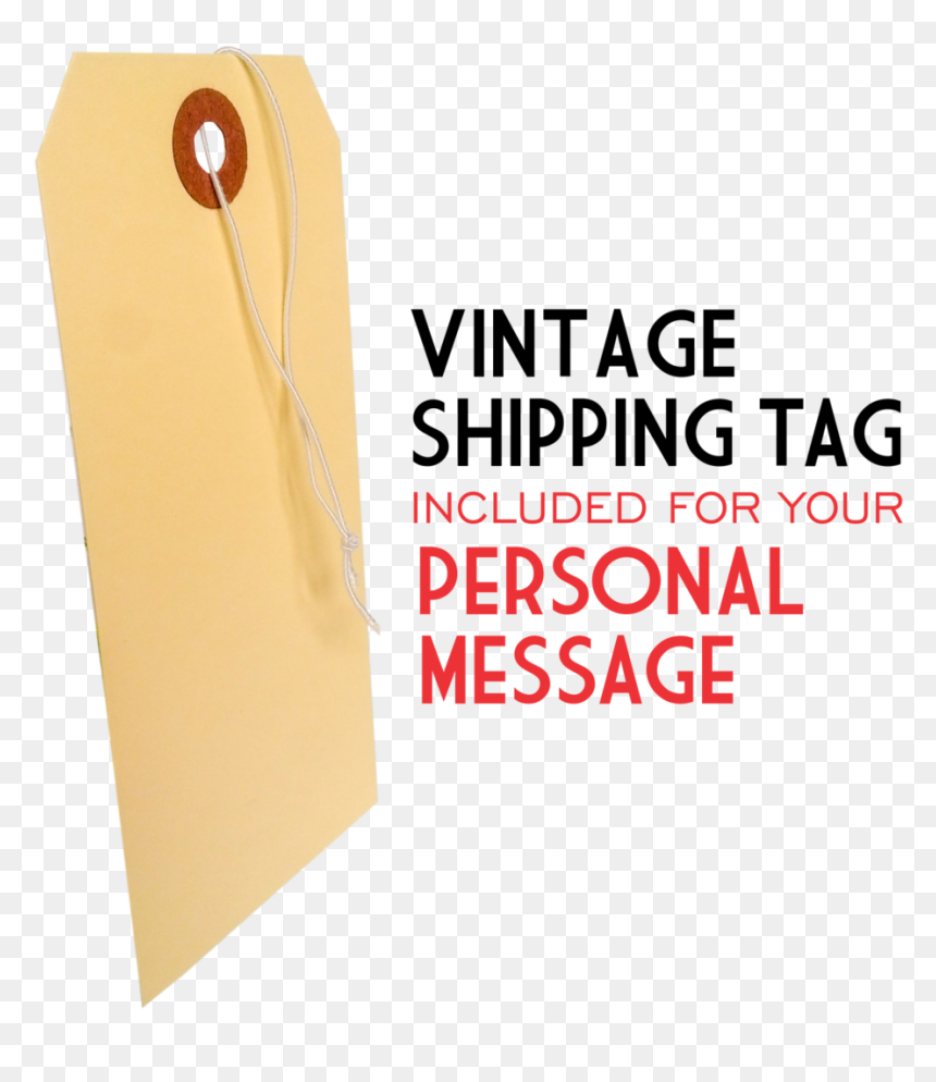 Paper Bag, HD Png Download - vintage tag png