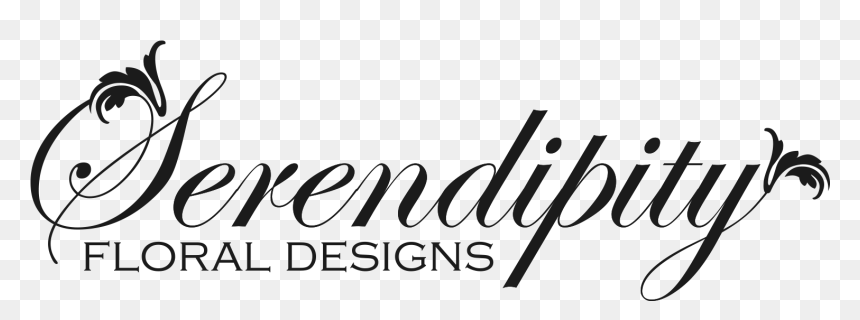 Serendipity Floral Designs Serendipity Floral Designs - Calligraphy, HD Png Download - floral designs png