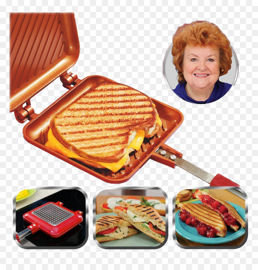 Vector Sandwich Grill - Red Copper Flipwich, HD Png Download - panini png
