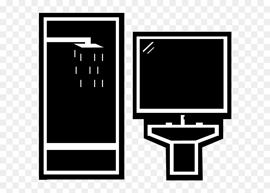 Bath Room Icon , Png Download - Portable Network Graphics, Transparent Png - bathroom icon png