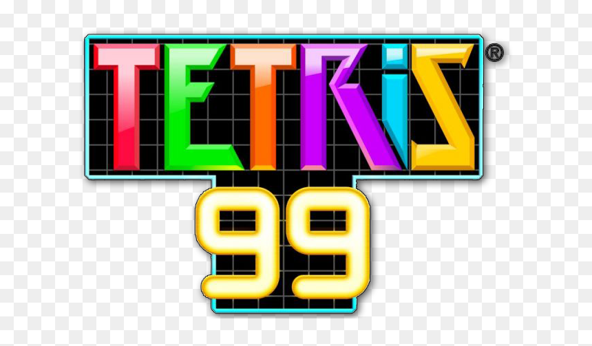 Tetris 99 Logo Png, Transparent Png - tetris png