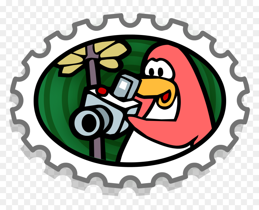 Club Penguin Rewritten Wiki - Club Penguin Recycling Stamp, HD Png Download - top secret stamp png