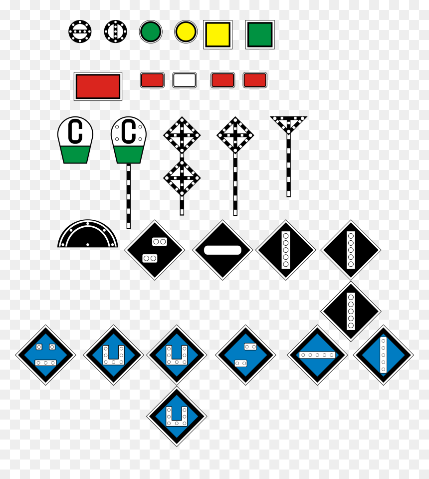 Russian Signs Of Travel And Signaling Railways Clip - Russian Railway Signs, HD Png Download - soviet png
